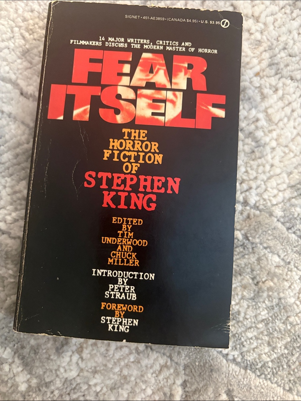 Fear Itself: The Horror Fiction of Stephen King Book